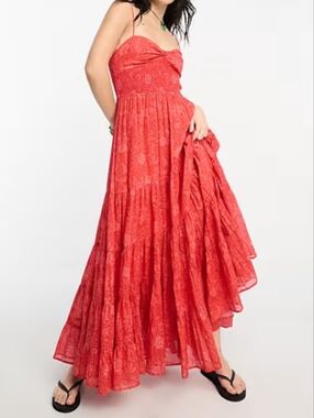 chinese dress ladies Free People Sweet Darlin Maxi Ivory XS at Amazon Women's Clothing store